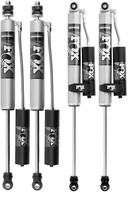 Fox 2.0 Reservoir Shocks For 17-23 Ford F250 F350 Super Duty 4WD 2-3.5'' Lift