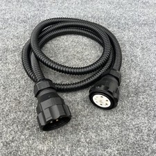 CEEP 8 Pin Male to Female 7feet long Inline circiular Connector Used
