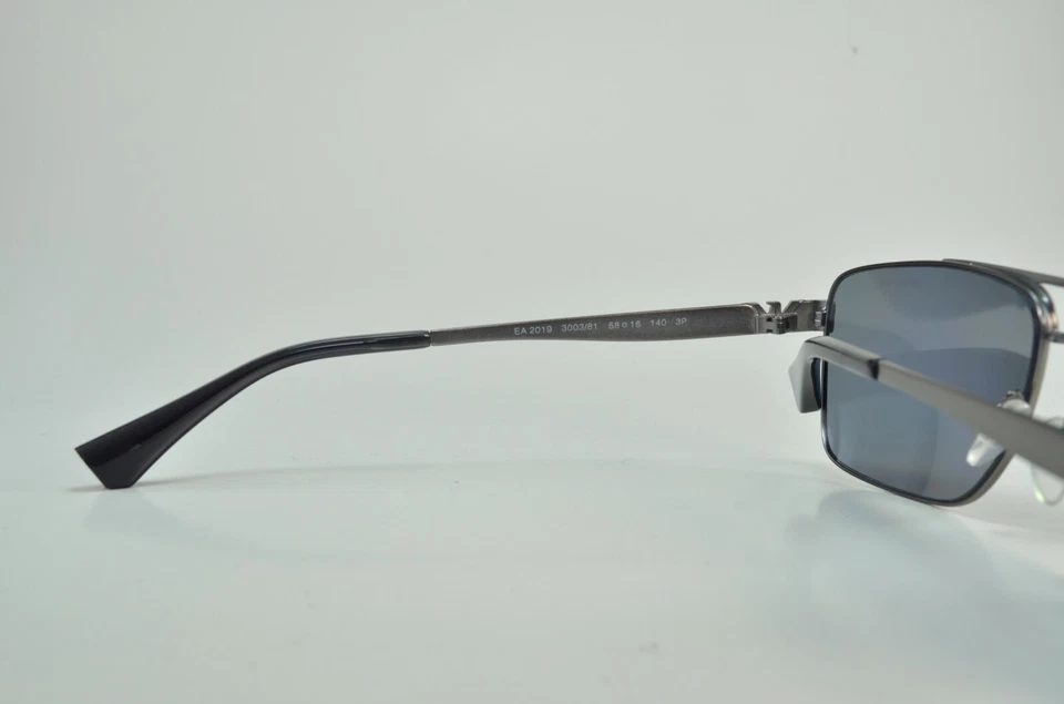 Authentic Emporio Armani EA 2019 3003/81 Gunmetal Sunglasses  Foto 4 de 4