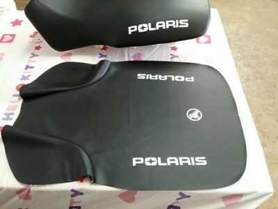 Polaris SPORTSMAN 90 Seat Cover (2001-2006) - Black Marine Skin Staple-On Cover, Oil & UV Resistant