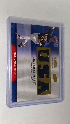 2009 Upper Deck Bryce Brentz USA Triple Jersey Patch #TJNT-BB