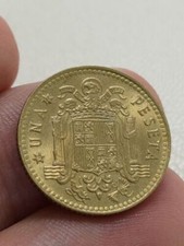 KM# 806 - 1 Pesetas - Juan Carlos I - Spain 1975 (77) Kayihan coins T90