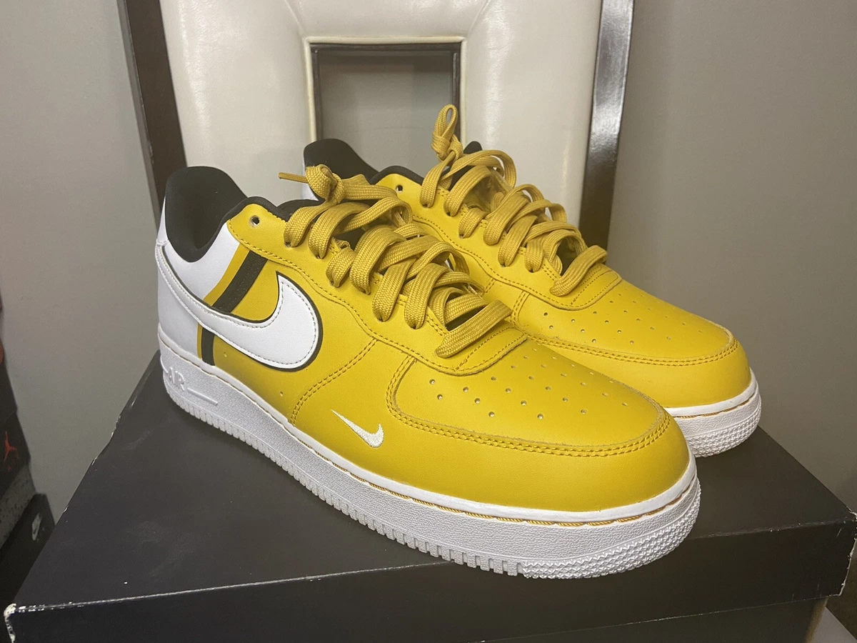 Nike Air Force 1 Low 07 LV8 Yellow Size 11.5 worn 1x