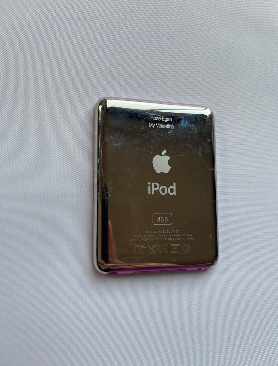 【未使用・開封済み】IPod nano 8GB Pink 第3世代 Apple iPod nano 8GB 3th Generation A1236 Pink Color Unused