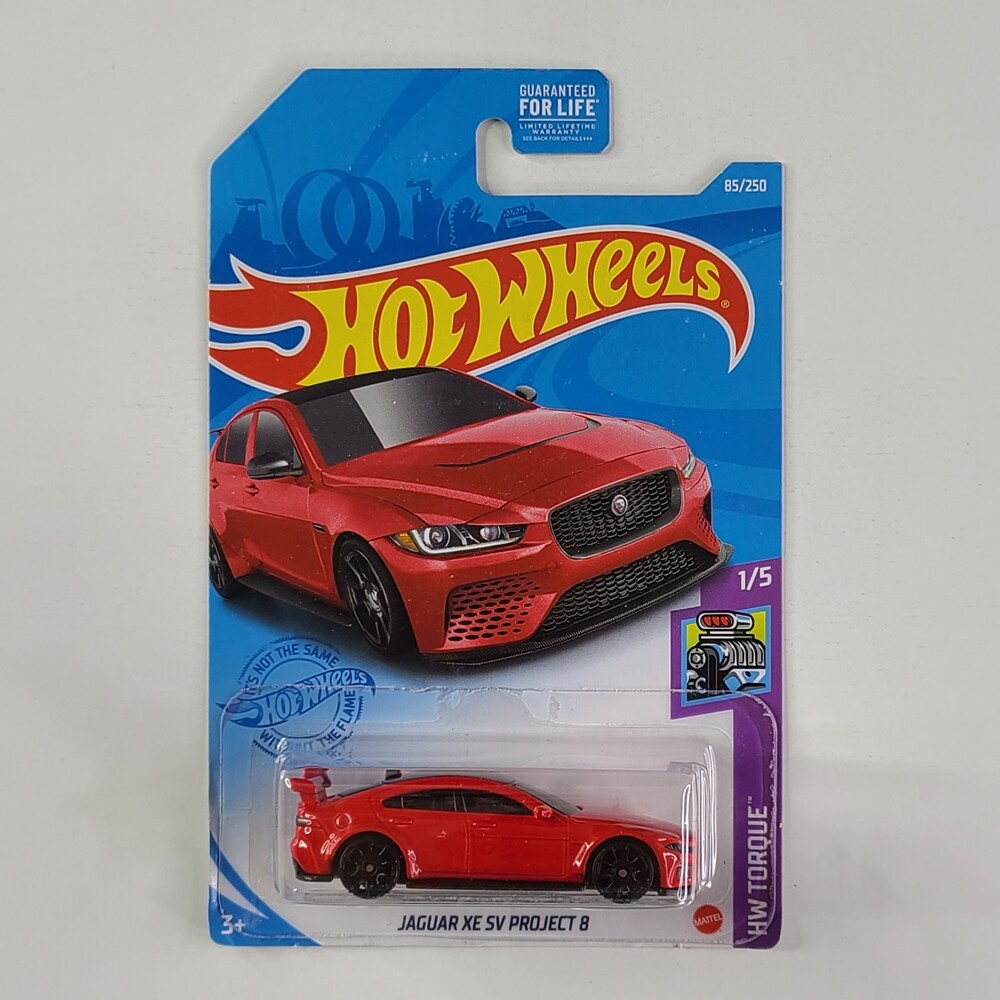 Hot Wheels - Jaguar XE SV Project 8 (Red) | eBay