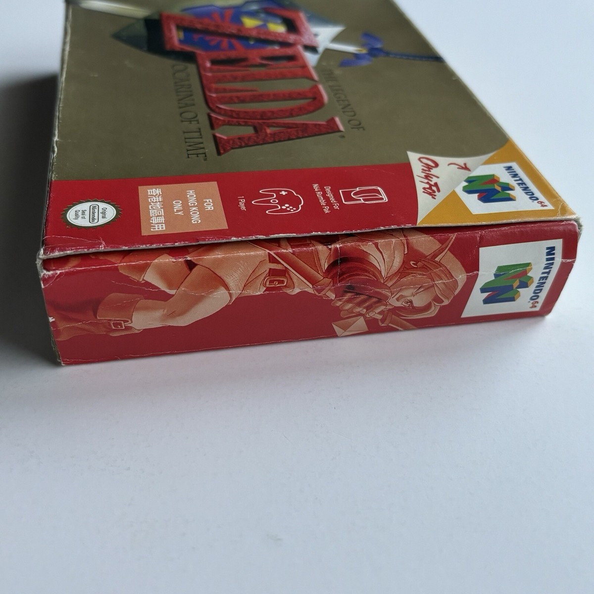 Box Only Legend Of Zelda Ocarina Of Time Nintendo 64 N64 Hong Kong