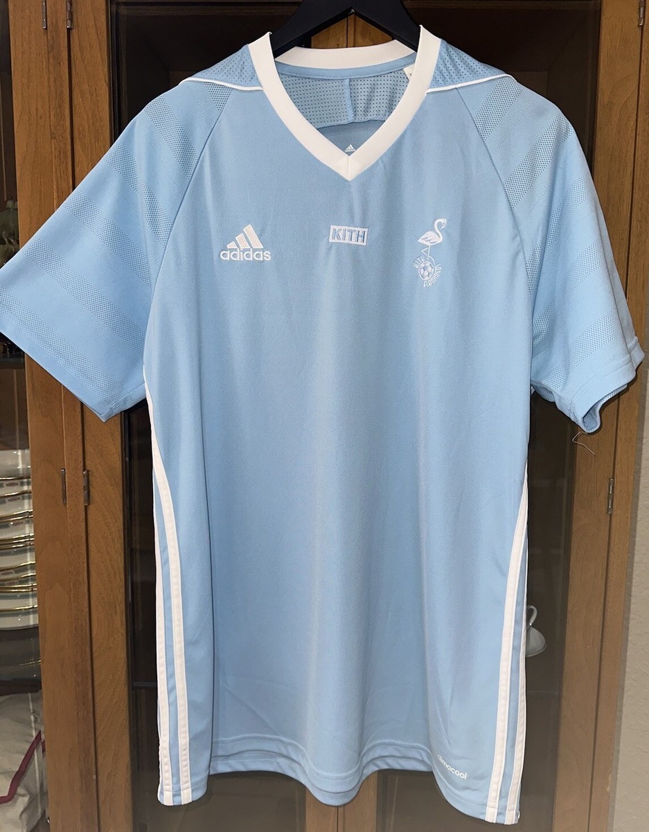 kith(キス) Soccer Jerseys Kith x Adidas Flamingos Unreleased! Soccer Jersey Mens Large L