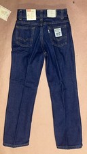 Vintage 1980  s Levis Girls White Patch Jeans, Deadstock NWT, Size 7