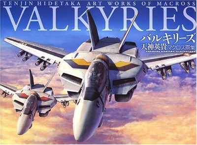 Macross Hidetaka Tenjin Art Works Valkyries Book Anime Robotech Japan form JP