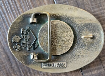 John Wayne “American” Solid Brass Belt Buckle Award Design Medals