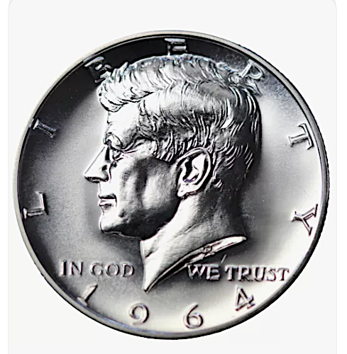 1964 KENNEDY HALF DOLLAR 90% SILVER PROOF DDO & DDR C-PICS (A) | eBay