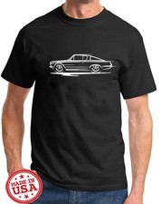 1964 1965 1966 Plymouth Barracuda Redline Design Tshirt NEW FREE SHIP