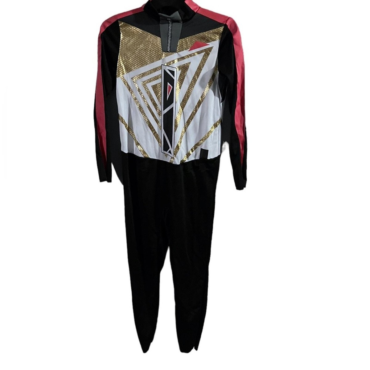 NEW Kids' Fortnite Drift Variant Halloween Costume Jumpsuit with Mask L  (10-12)