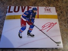 DONOVAN SEBRANGO SIGNED 8X10 MATTE PHOTO KITCHENER RANGERS DETROIT RED WINGS (D)