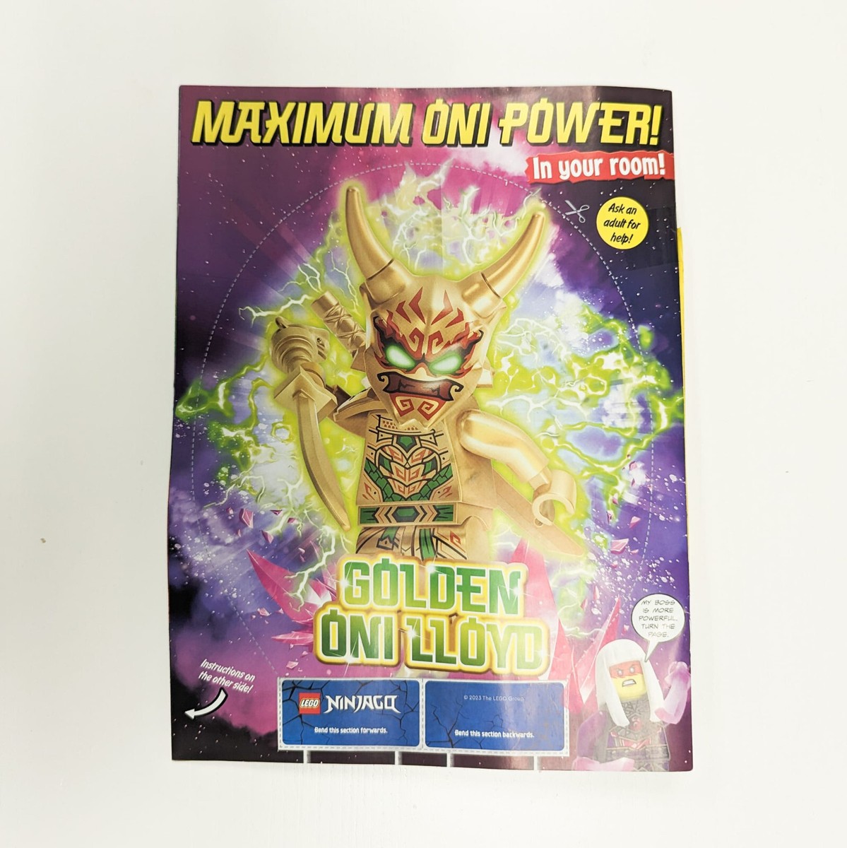 LEGO Ninjago UK Magazine Issue 98 - Golden Dragon Jay
