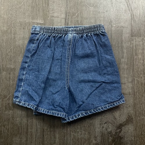 OshKosh Girls Jean Shorts Skort Wrap Denim Medium Wash Blue Size 6 - Picture 5 of 5