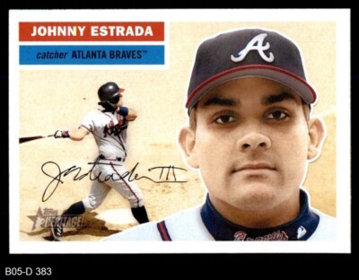 2005 Topps Heritage #383 Johnny Estrada Braves 8 - NM/MT