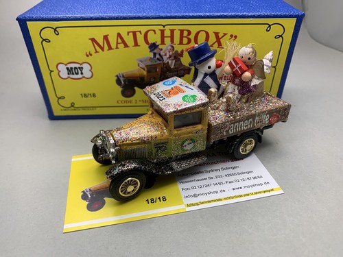 Matchbox MoY Code 2 XMas-Modell Ford AA umgebaut blaue Box 1 von 9 - Bild 3 von 7