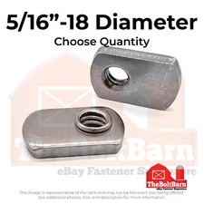 5/16"-18 Single Tab Spot Weld Nuts (Pick Quantity)