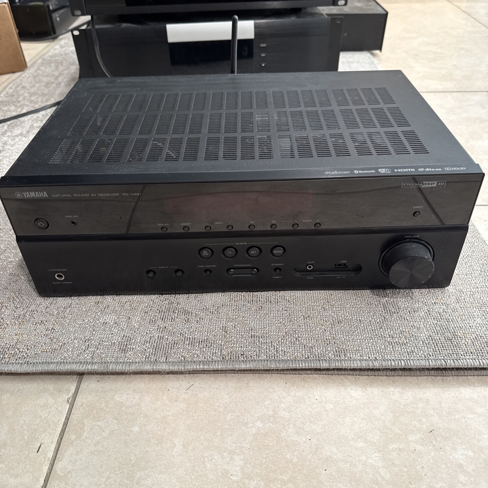 Av Receiver 5.1 Ch 4k Ultra Hd Network Wifi Dolby