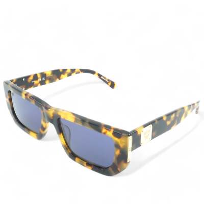 MCM Black Frame Sunglasses with Yellow Lenses DEMSON Black Frame Aviator Yellow Lens Sunglasses – Steve Madden main image 4