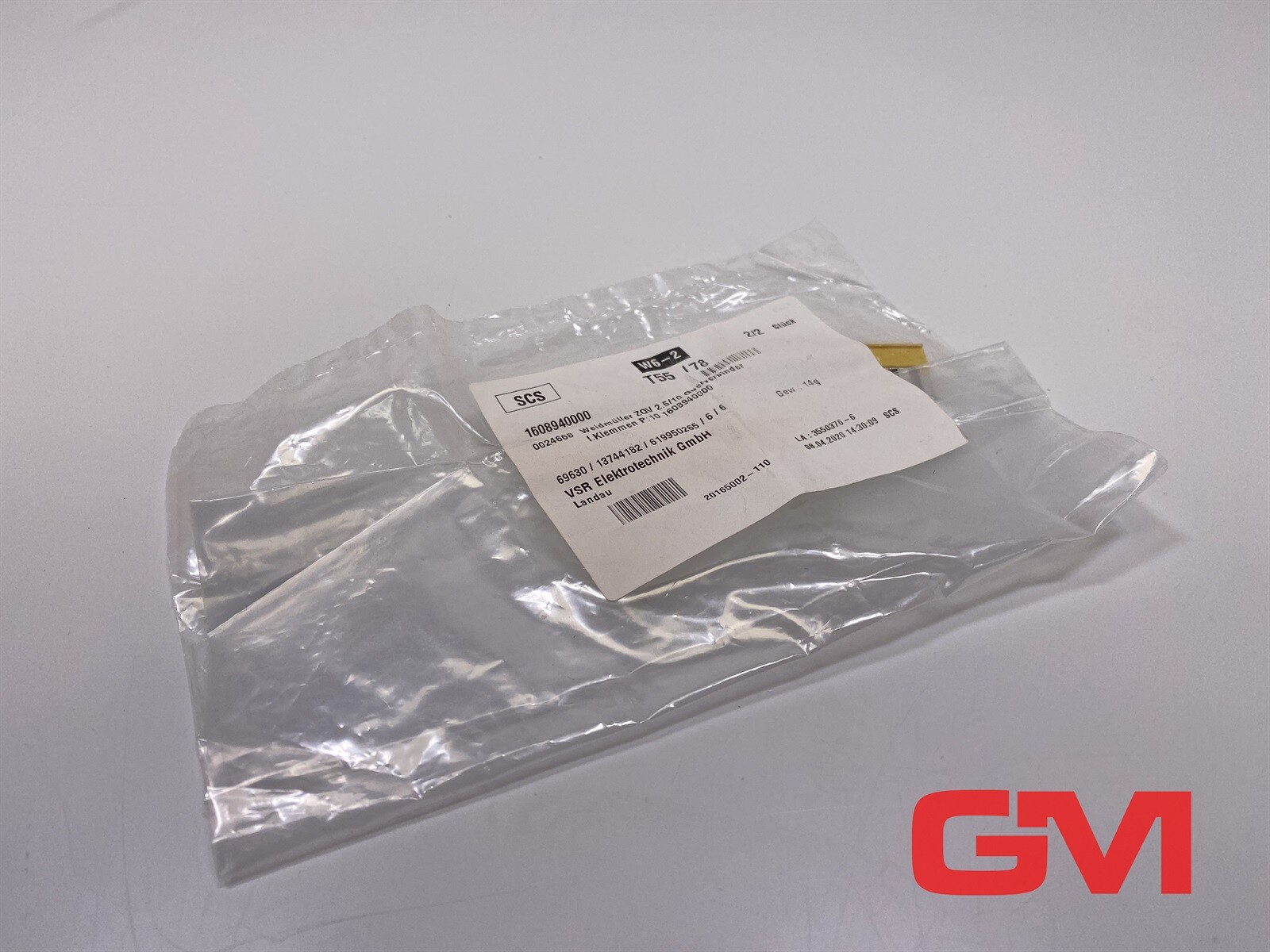 2x Weidmüller Cross-Connector ZQV 2.5/10 1608940000 24 A Bridge