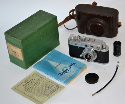 Zorki C フィルムカメラ Industar-22レンズ SOVIET USSR 