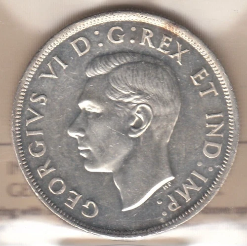 1946 Canada Silver Dollar ICCS  MS 60 - XZY 432   C2