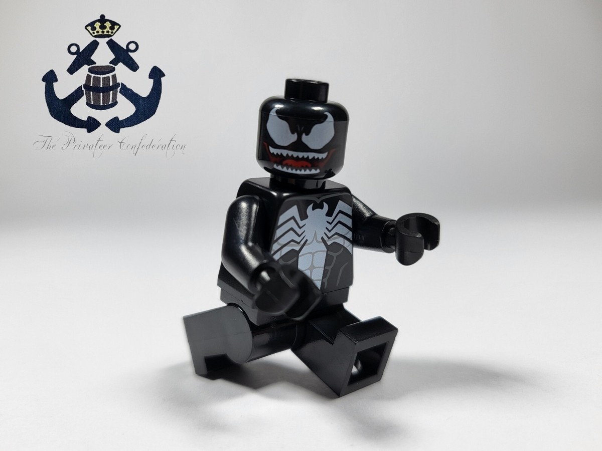 LEGO Minifigure Marvel Comics Villain Venom- Red Mouth sh542