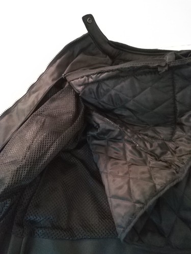 Dream Apparel Women Nylon Motorcycle Jacket Black Size XXL - Picture 10 of 11