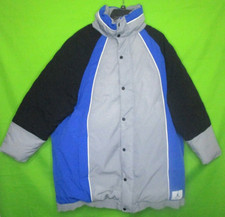 Jordan Essentials Women's Down Parka Jacket Blue/grey/black - Size Xl Dh0781-090