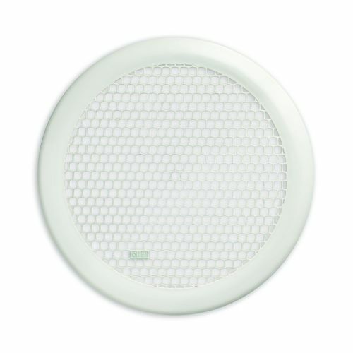 HPM 200mm White Round Exhaust Fan Grille - in stock - Picture 1 of 3