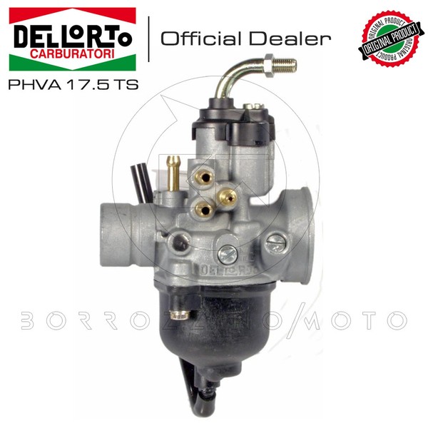 Dellorto Phva 17,5 TS Vergaser Mit Automatischer Choke FüR MBK Hot Champ 50 2T-image