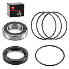 Rear Left Axle Wheel Bearing & Seals for Honda Rancher 420 TRX420 2014 2015-2024