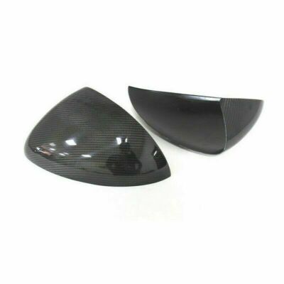 Gloss Real Carbon Fiber Side Rearview Mirror Cap Covers Fits 11-14 Cayenne 958