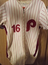 1978 Philadelphia Phillies Game Used Jersey recycled To milb Wilson 