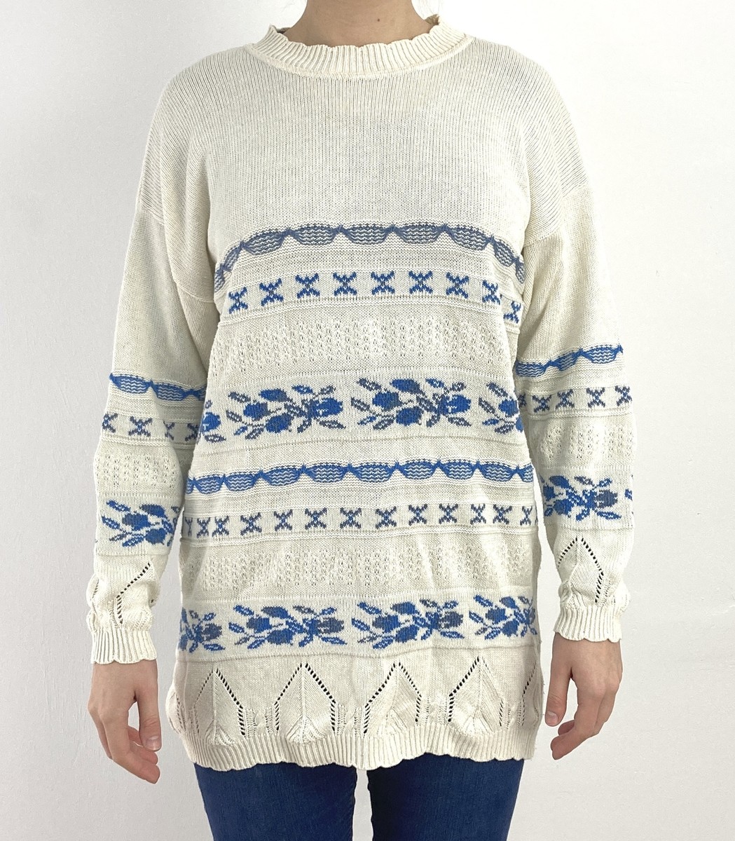 Pullover Norweger-Stil made in Denmark Strick Damen mit