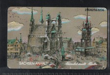 TK223 - telephone card a 27 08.93 - Magdeburg management Saxony-Anhalt, full 6 DM