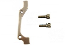 Front Post to IS 180mm 7In Disc Adaptor Ti-Gold Anodize