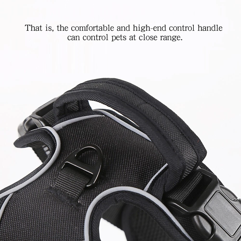 Dog Harness No Pull Adjustable Soft Padded Reflective No-Choke Pet Oxford Vest
