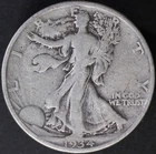 1934 Walking Liberty Half Dollar 50c VF