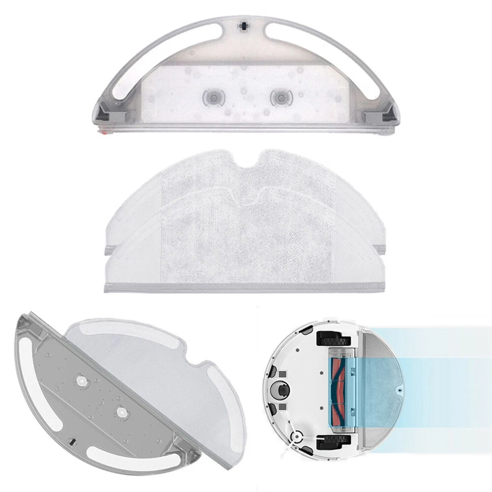 Tanque De Agua Limpia De Repuesto Para Robot Aspirador - Compatible Con Varios Modelos, 205x108mm, Para Limpieza Húmeda Y Fregado