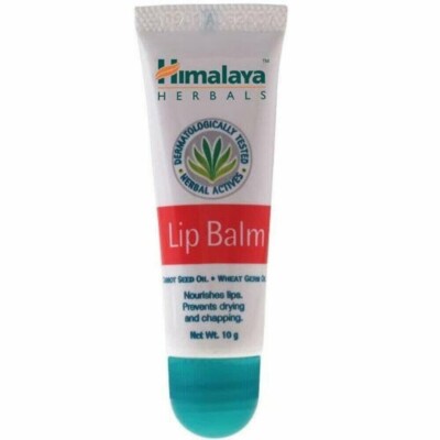 Himalaya Lip Balm, 10g (Jar Pack 26 Pieces) Repairs & Moisturizes
