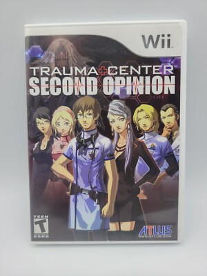 Trauma Center: Second Opinion - Nintendo Wii - Complete w/ Manual *CIB  MINT  
