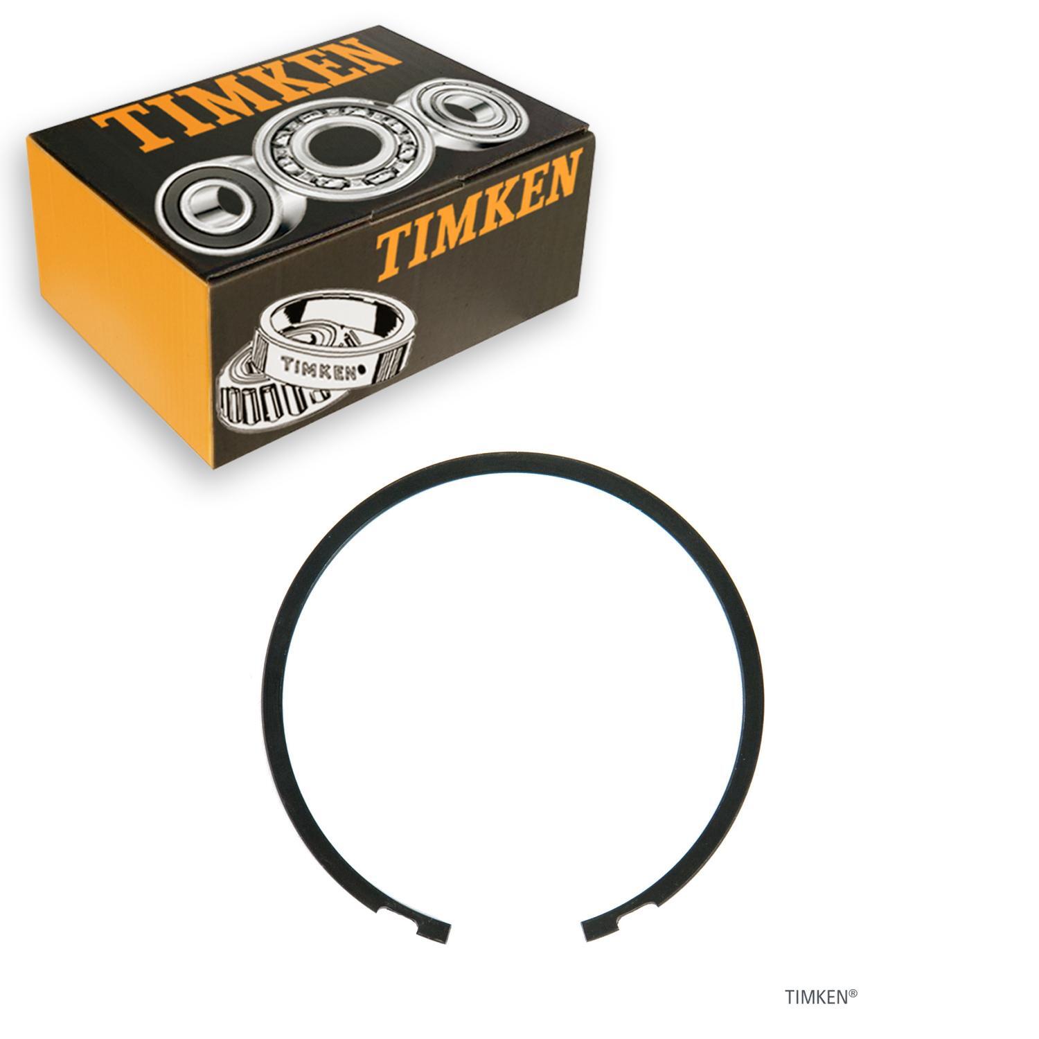 Timken Front Wheel Bearing Retaining Ring for 1990-1992 Nissan Axxess FWD