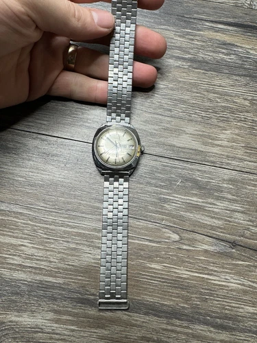 VTG 1970s Timex Electric Day Date England Parts Watch -