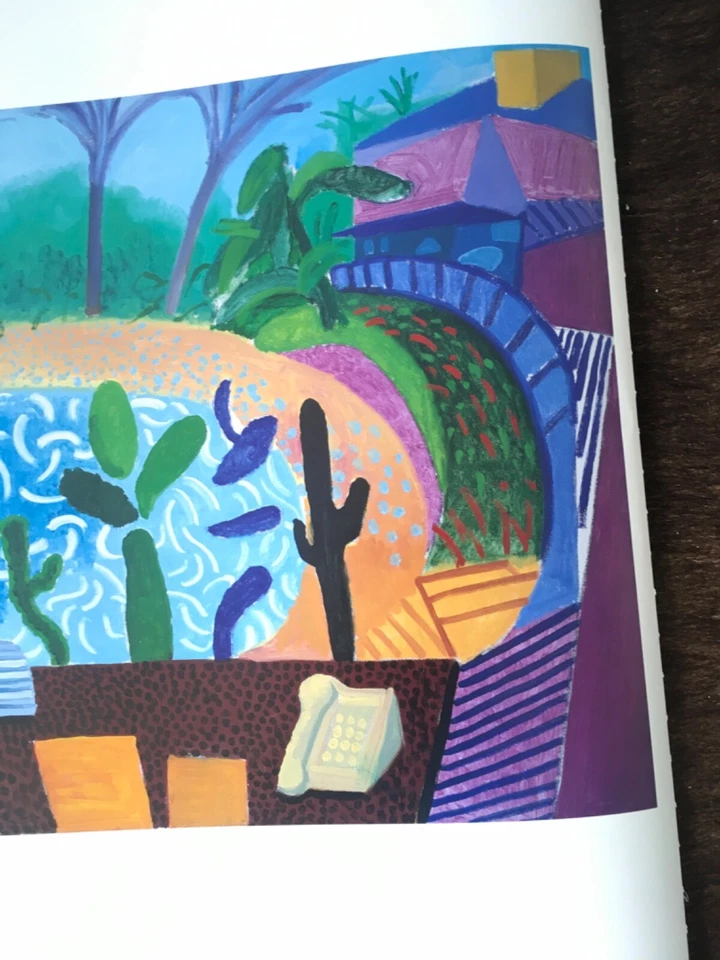 David Hockney: My Garden in LA Poster Page From The Bigger Book - image 3 of 4
