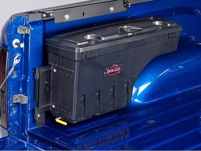 UnderCover Swing Case Toolbox Fits 2020 2022 Jeep Gladiator
