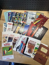 Large Lot Of 28 Atari Game Catalog Inserts Ma...