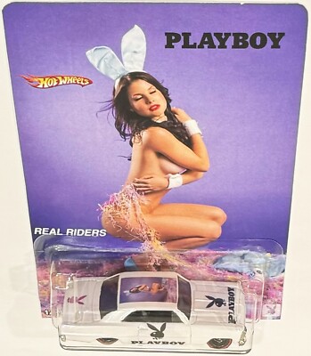 White '66 CHEVY NOVA Custom Hot Wheels Playboy Easter Limited